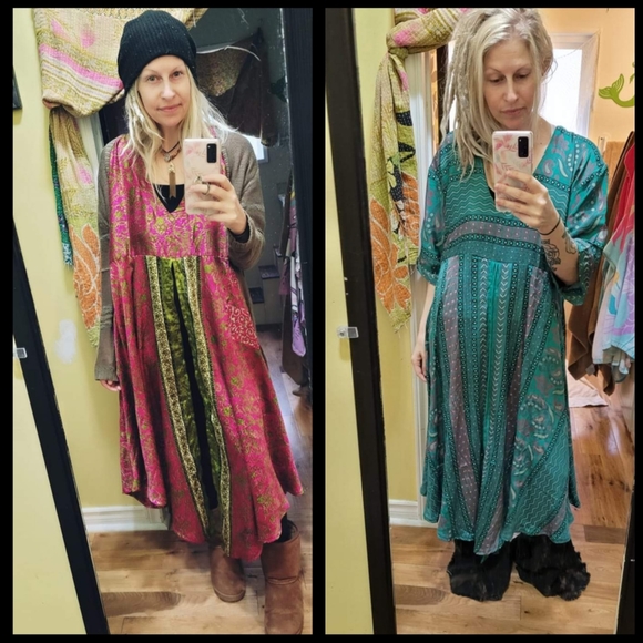 Split midi dress - Picture 5 of 6